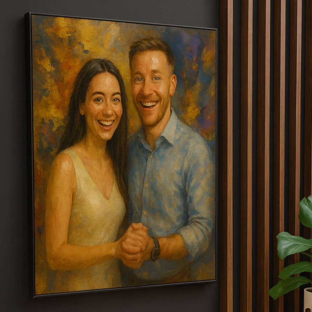 pokloni portret stampan na osnovu fotografije